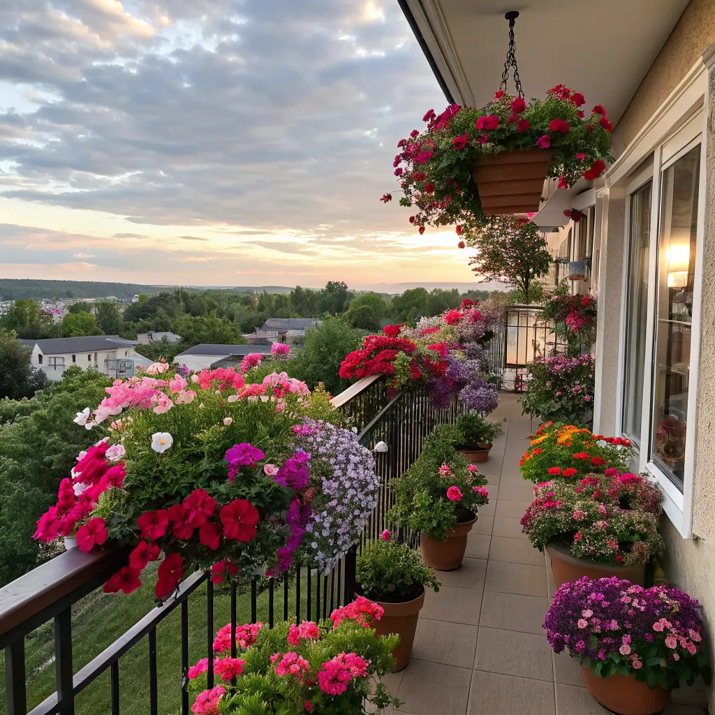 Balcony Blooms Image
