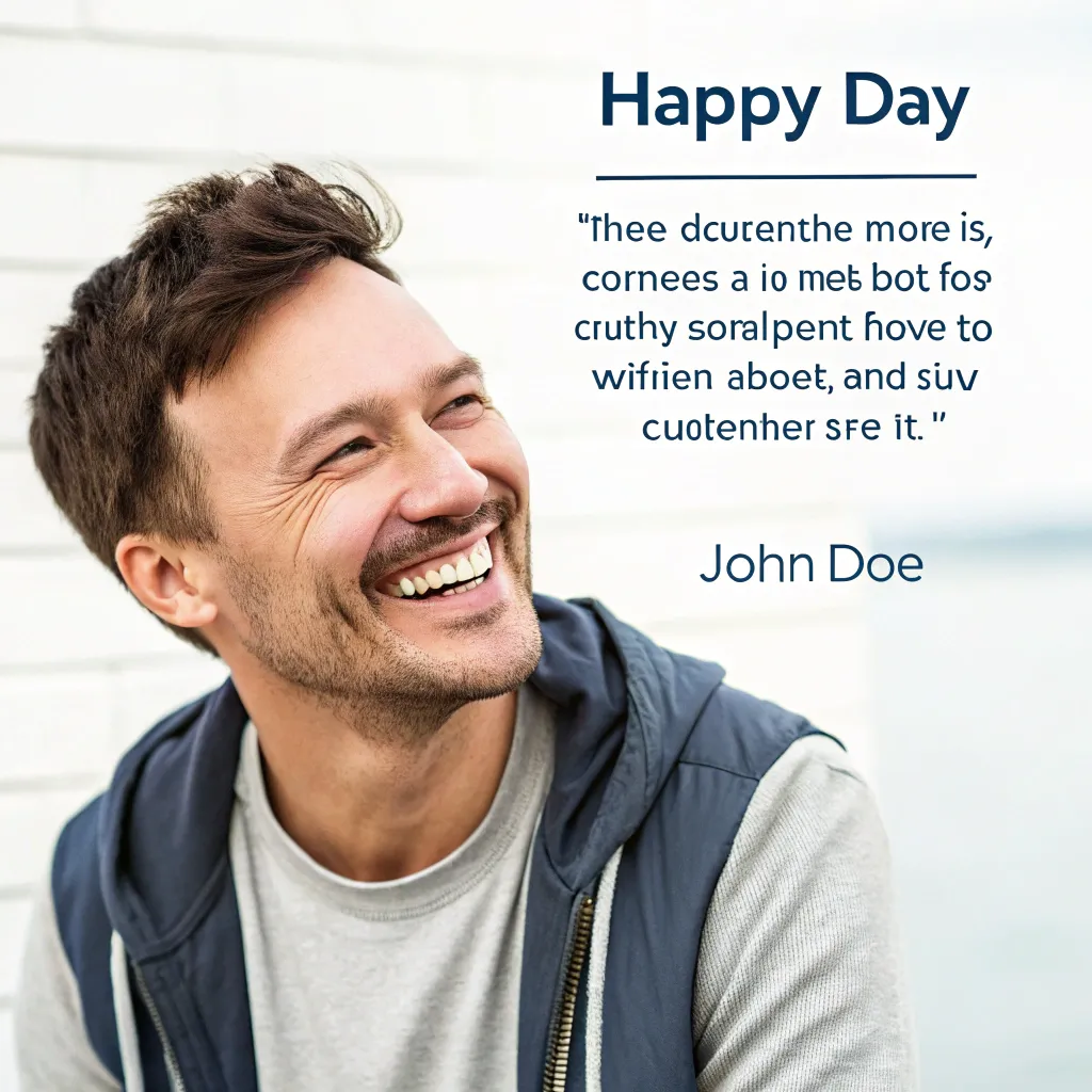 Happy customer John Doe
